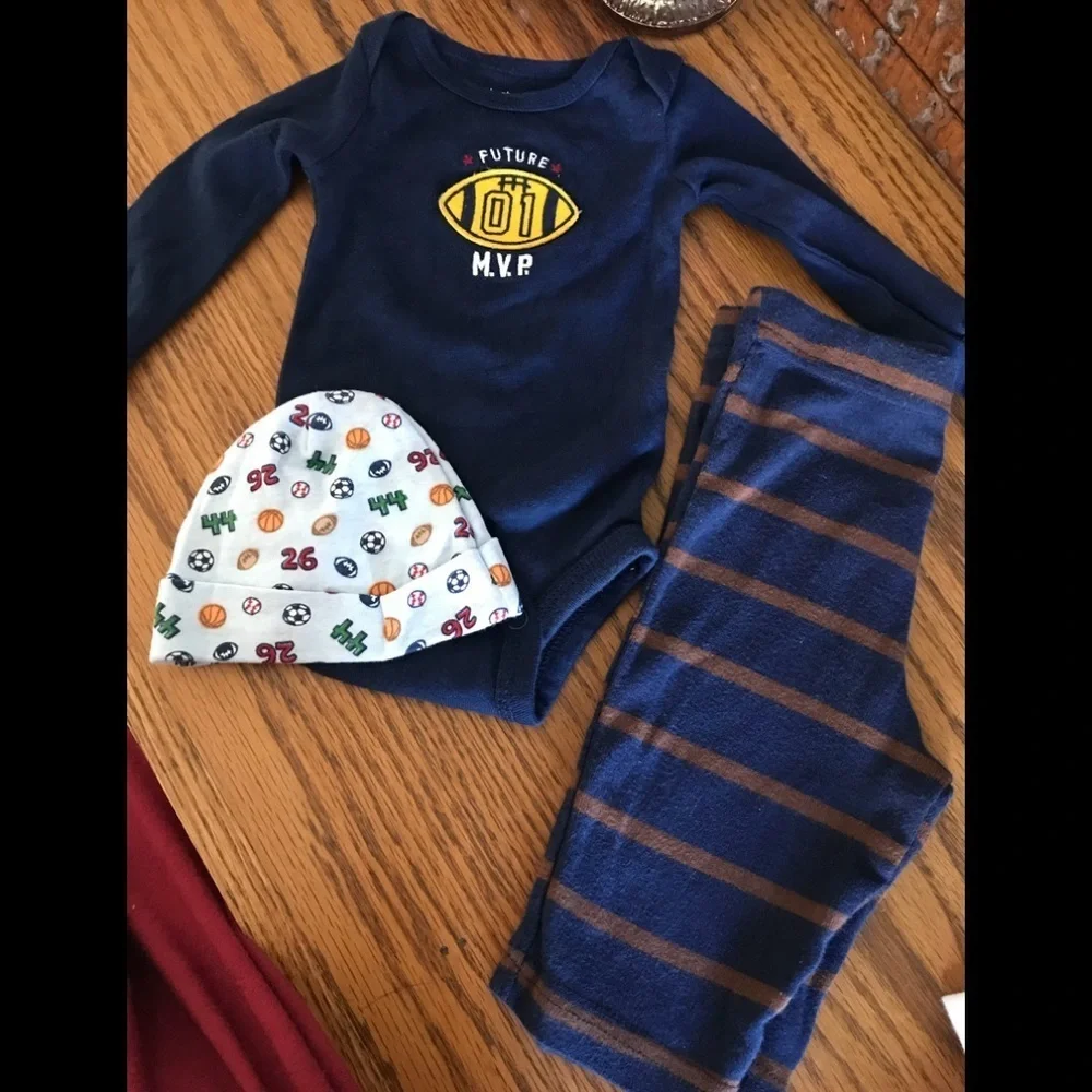 Just One You Carter’s Future Football 3 piece Set